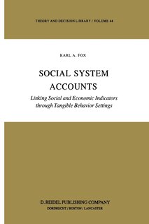 Front cover_Social System Accounts