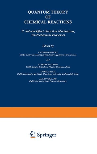 Front cover_Quantum Theory of Chemical Reactions