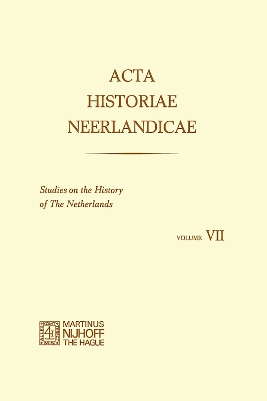 Front cover_Acta Historiae Neerlandicae