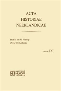 Front cover_Acta Historiae Neerlandicae IX