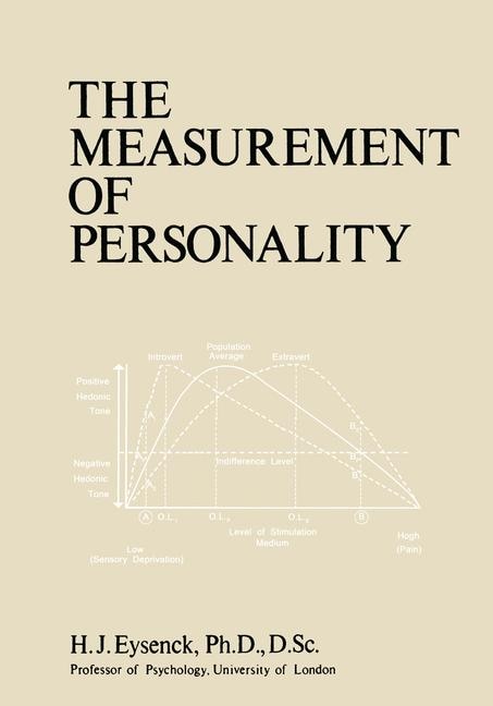 Front cover_The Measurement of Personality
