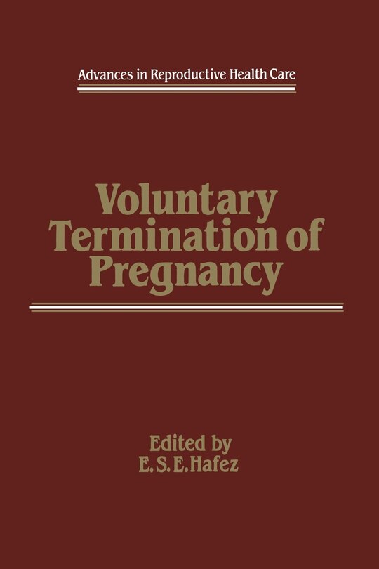 Front cover_Voluntary Termination Of Pregnancy