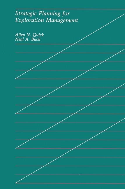 Front cover_Strategic Planning For Exploration Management