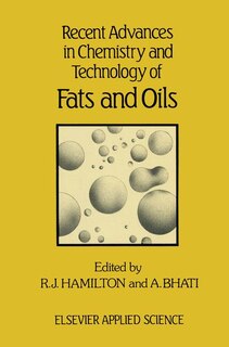 Couverture_Recent Advances In Chemistry And Technology Of Fats And Oils