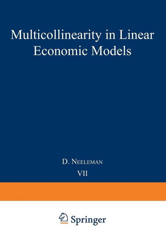 Couverture_Multicollinearity in linear economic models