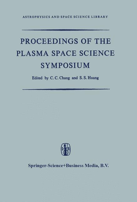 Couverture_Proceedings of the Plasma Space Science Symposium