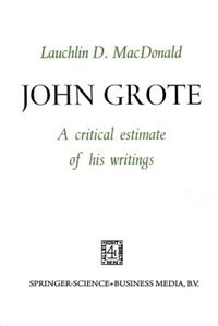 Couverture_John Grote
