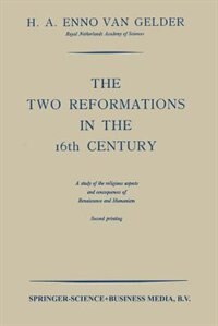 Front cover_The Two Reformations in the 16th Century