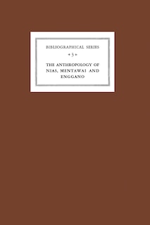 Front cover_Critical Survey of Studies on the Anthropology of Nias, Mentawei and Enggano