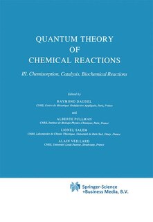 Couverture_Quantum Theory of Chemical Reactions