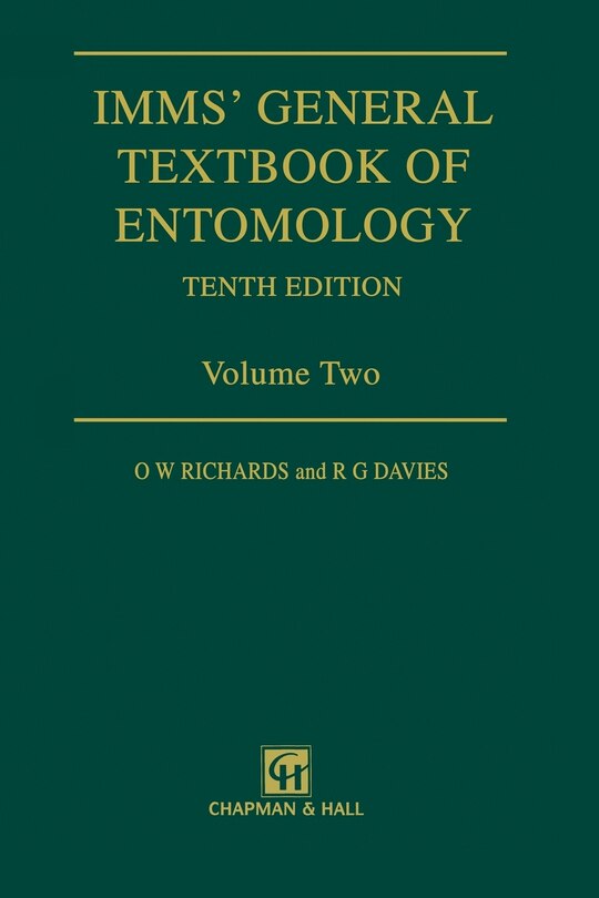 Couverture_Imms' General Textbook of Entomology