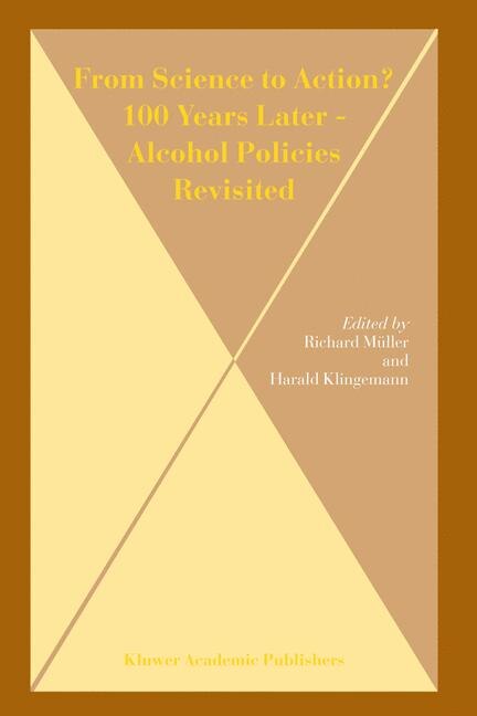 Front cover_From Science to Action? 100 Years Later - Alcohol Policies Revisited