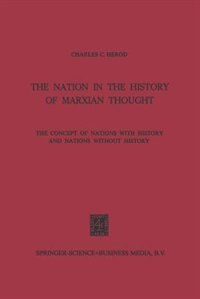 Front cover_The Nation in the History of Marxian Thought