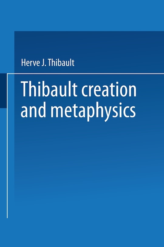 Front cover_Creation and Metaphysics