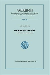 The Nimboran Language: Phonology and Morphology