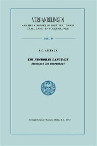 The Nimboran Language: Phonology and Morphology