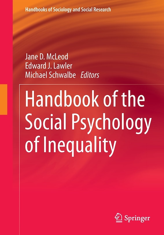 Front cover_Handbook of the Social Psychology of Inequality