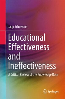 Front cover_Educational Effectiveness and Ineffectiveness