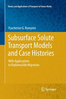 Couverture_Subsurface Solute Transport Models And Case Histories
