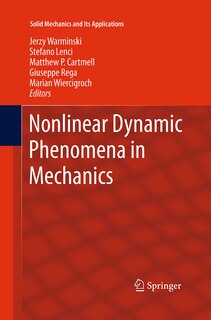 Couverture_Nonlinear Dynamic Phenomena In Mechanics