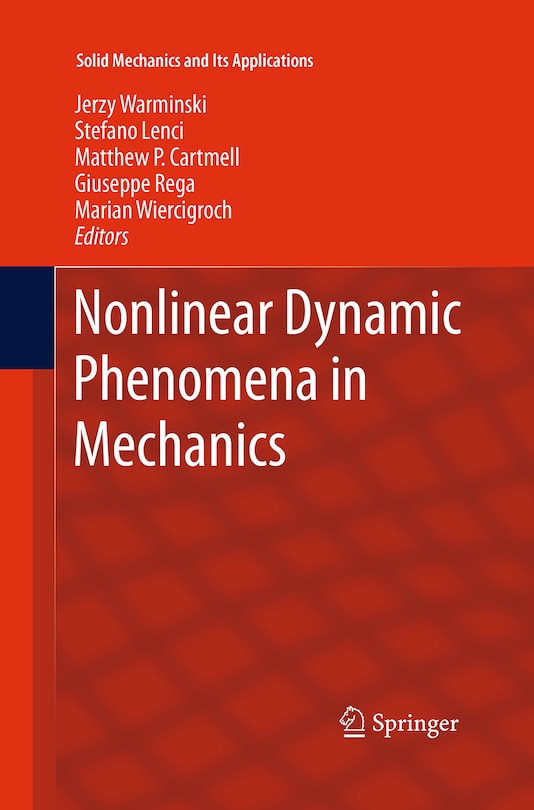 Couverture_Nonlinear Dynamic Phenomena In Mechanics