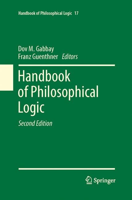 Front cover_Handbook Of Philosophical Logic