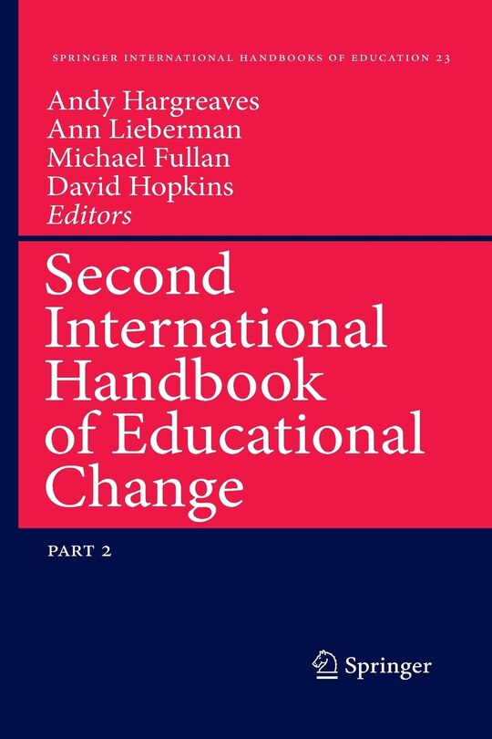 Couverture_Second International Handbook of Educational Change