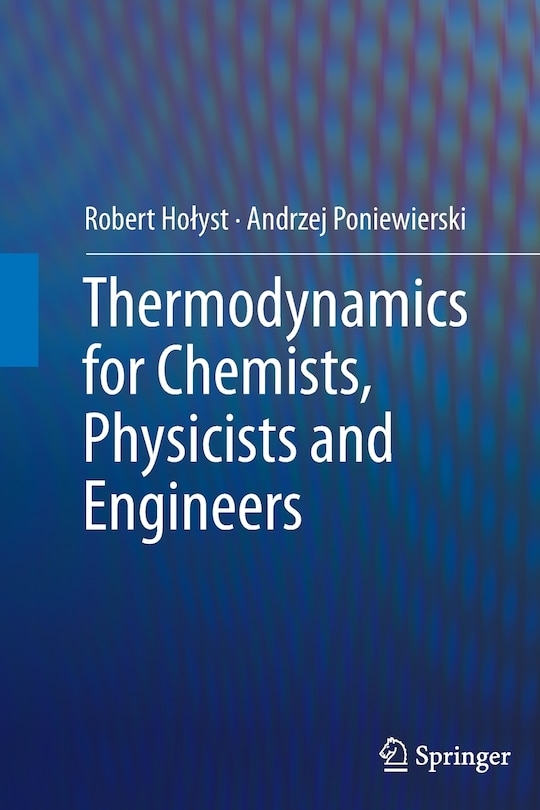 Couverture_Thermodynamics for Chemists, Physicists and Engineers