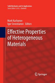 Front cover_Effective Properties Of Heterogeneous Materials