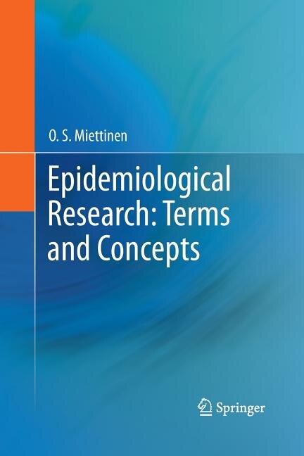 Front cover_Epidemiological Research: Terms and Concepts
