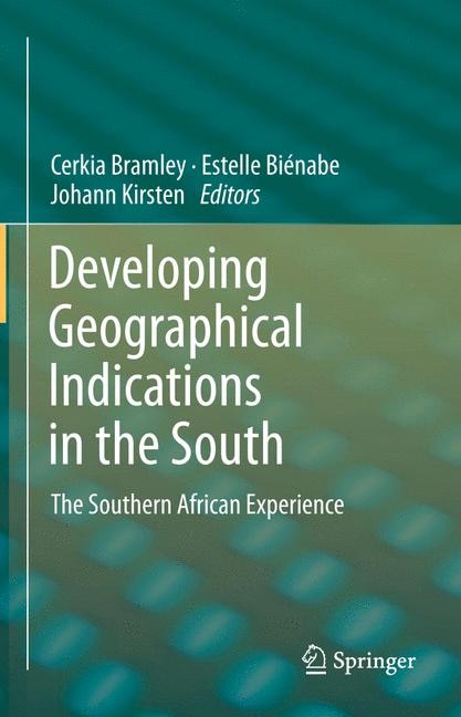 Front cover_Developing Geographical Indications In The South