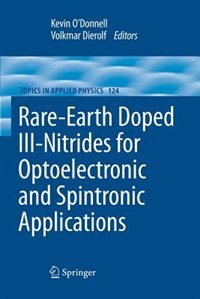 Front cover_Rare-Earth Doped III-Nitrides for Optoelectronic and Spintronic Applications