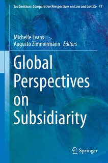 Couverture_Global Perspectives on Subsidiarity