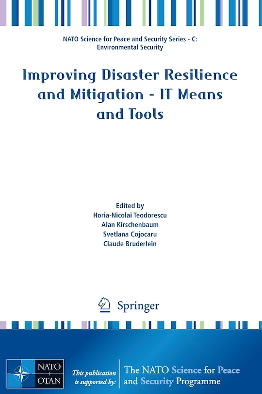 Couverture_Improving Disaster Resilience and Mitigation - IT Means and Tools