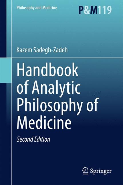 Front cover_Handbook of Analytic Philosophy of Medicine
