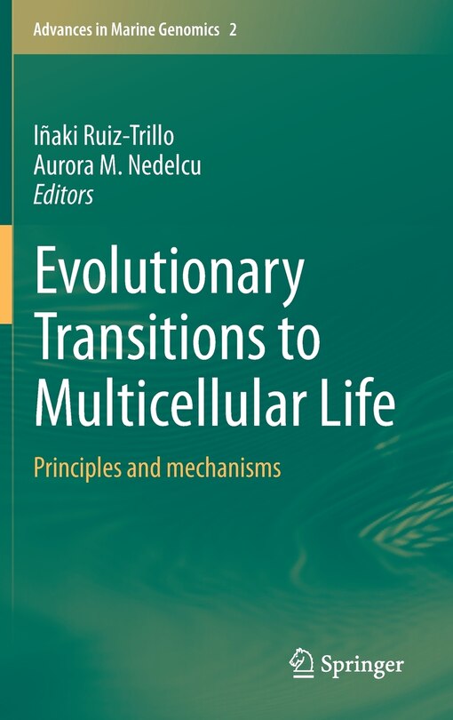 Front cover_Evolutionary Transitions to Multicellular Life