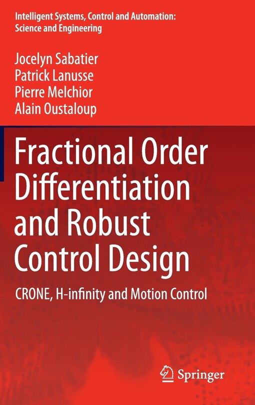 Front cover_Fractional order differentiation and robust control design