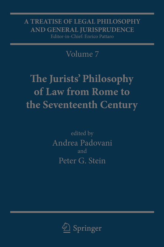 Front cover_A Treatise of Legal Philosophy and General Jurisprudence
