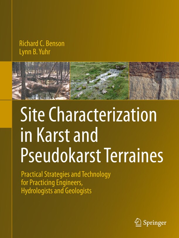 Front cover_Site Characterization in Karst and PseudoKarst Terraines