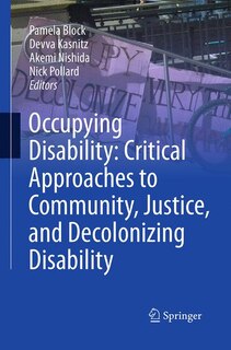 Front cover_Occupying Disability