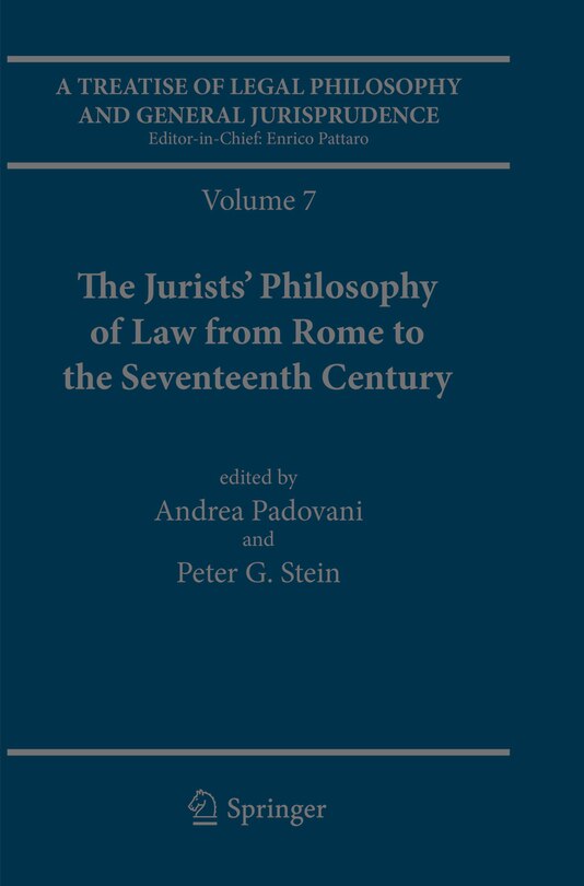 Front cover_A Treatise of Legal Philosophy and General Jurisprudence