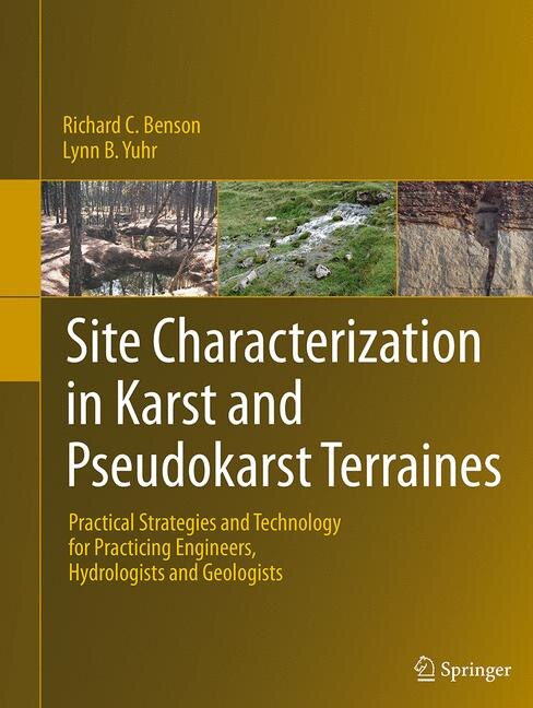 Couverture_Site Characterization In Karst And Pseudokarst Terraines