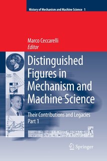 Front cover_Distinguished Figures In Mechanism And Machine Science