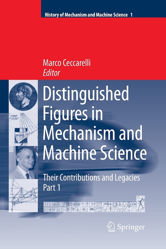 Front cover_Distinguished Figures In Mechanism And Machine Science