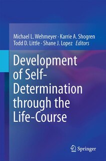 Couverture_Development Of Self-determination Through The Life-course