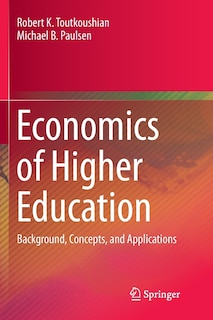 Front cover_Economics Of Higher Education