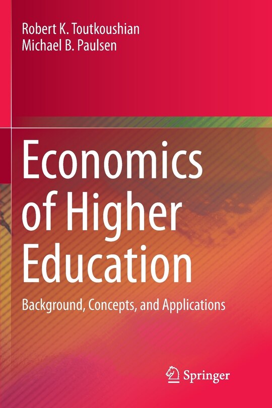 Front cover_Economics Of Higher Education
