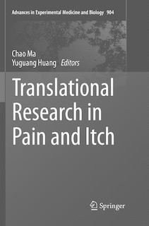 Couverture_Translational Research In Pain And Itch