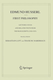Front cover_First Philosophy