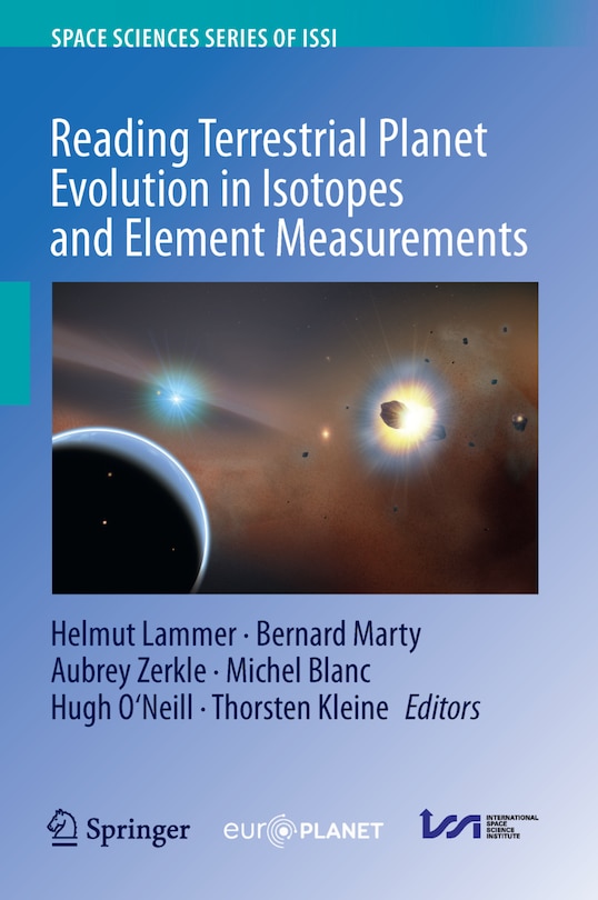 Couverture_Reading Terrestrial Planet Evolution In Isotopes And Element Measurements
